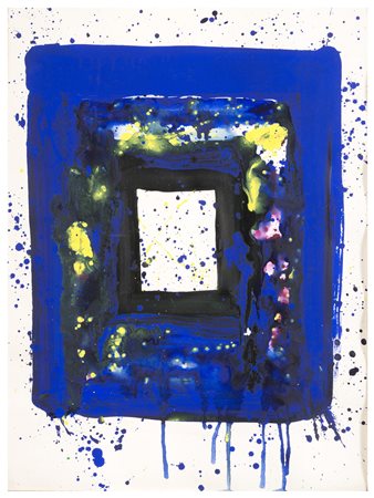 SAM FRANCIS San Matteo California 1923 Santa Monica 1994 Blue Mandala, 1974...