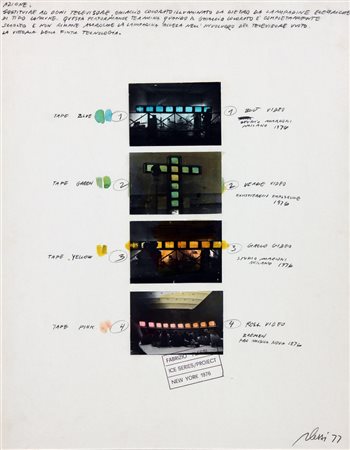 Fabrizio PLESSI Reggio Emilia 1940 Ice series/project, 1977, tecnica mista su...