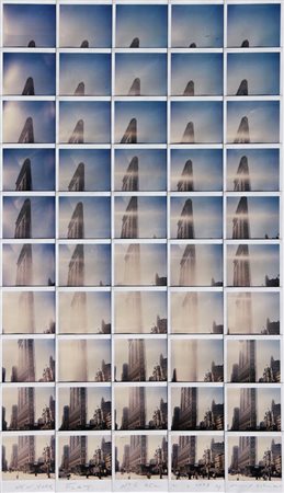 Maurizio GALIMBERTI Meda 1956 New York Flat, 2008, mosaico di polaroid, cm....