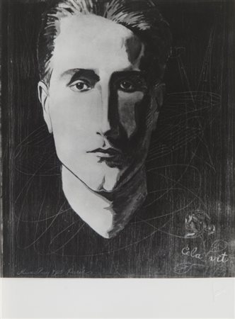 Man Ray (1890-1976) Ritratto di Marcel Duchamp 1923/1975ristampa da una...
