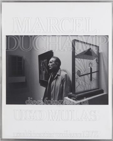 UGO MULAS (1928-1973) Marcel Duchamp cartella di 10 fotografie, stampa ai...