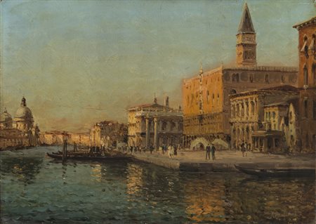 Antoine Bouvard detto Marc Aldine (L'Isere 1875 - Parigi 1957) - "Scorcio del...