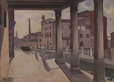 Cagnaccio Di San Pietro (Desenzano Del Garda 1897 - Venezia 1946) - "Ultime...