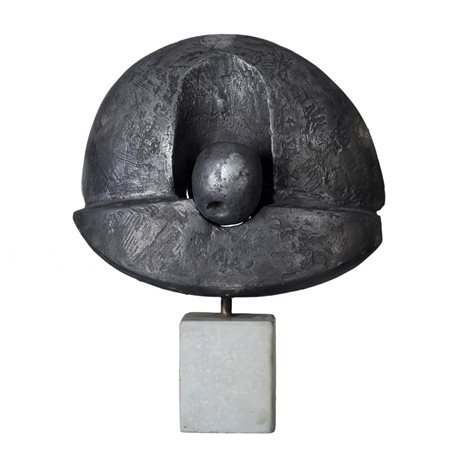 PIETRO CASCELLA Pesca 1921-2008 Senza titolo Scultura in bronzo Cm altezza 19