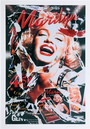 MIMMO ROTELLA Catanzaro 07/10/1918 - Milano 08/01/2006 Omaggio a Marilyn...