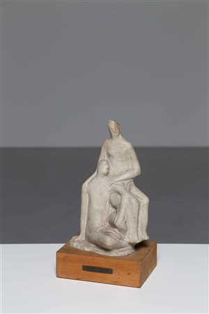 MARTINI ARTURO (1885 - 1947) Gli amanti. ceramica. Cm 13,00 x 18,00 x 32,00....