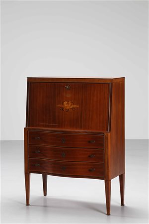 BUFFA PAOLO (1903 - 1970) Per Ebanisteria Serafino Arrighi. Bureau. Legno di...