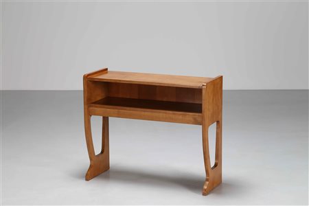 SCREMIN LUIGI (1896 - 1983) Consolle. 1950. Legno di noce. Cm 96,00 x 81,00 x...