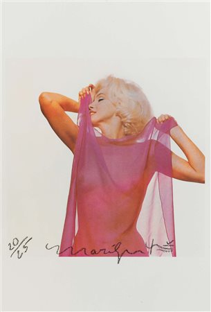 Bert Stern (1929-2013), Marylin, fotografia a colori , es. 20/25, cm 48x33