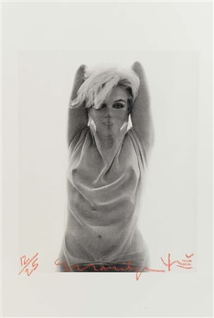 Bert Stern (1929-2013), Marylin, fotografia a colori, es.12/25 cm 48x33