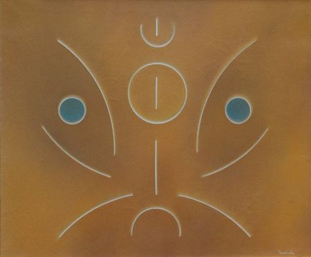 Stanley TOMSHINSKY New York, 1935 - Milano, 2004 Lion, 1973 acrilico su tela...