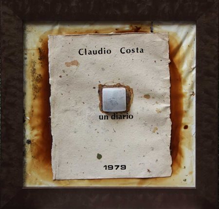 Claudio COSTA Tirana, 1942 - Genova, 1995 Un diario, 1979 tecnica mista su...