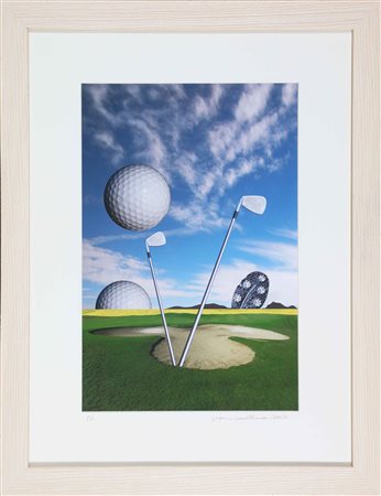 FONTANA FRANCO (n. 1933) Mazze da golf 3. 2007. Stampa C - print. Cm 27,50 x...