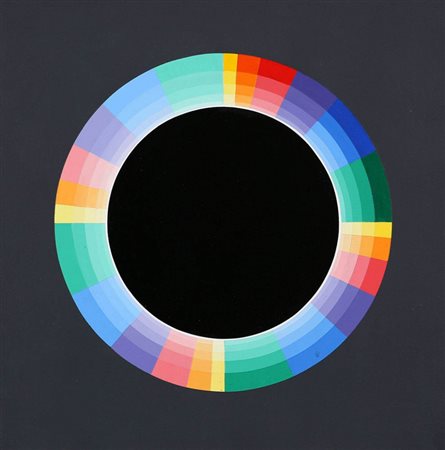 RAFFAELE ROSSI, 1956, Nel cielo, 2010, Tecnica mista su tavola, cm. 45,5 x...