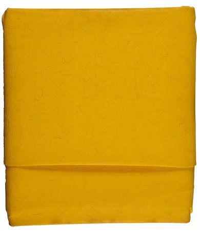 CESARE BERLINGERI, 1948, Sul giallo avvolto, 2005, Olio e pigmento su tela,...