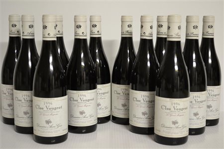 Clos-Vougeot Le Grand Maupertui Domaine Anne Gros 1996Cote de Nuits, Grand...