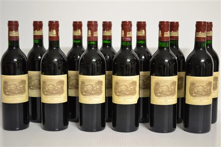 Chateau Lafite Rothschild 1986&nbsp;Pauillac, 1er Cru Classe12 bt - cslEUna...