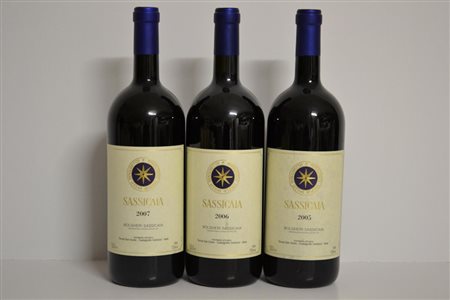 Sassicaia Tenuta San Guido Bolgheri Sassicaia, DOC2007 - 1 bt Mg csl2006 - 1...