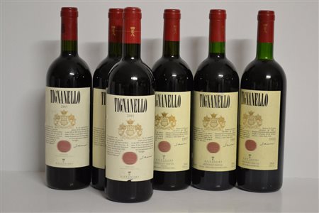 Tignanello AntinoriToscana, IGT2005 - 1 bt2001 - 2 bt1997 - 1 bt1995 - 1...