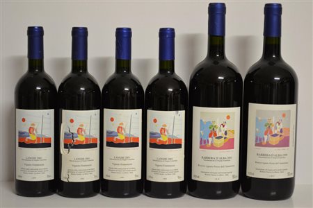 Selezione Roberto VoerzioLanghe Vigneto Fontanazza 2001 - 4 btBarbera...