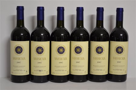 Sassicaia Tenuta San Guido 1997Bolgheri Sassicaia, DOC6 btEDue bt etichette...