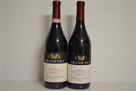 Barolo Granbussia Riserva Aldo ConternoBarolo, DOCG1990 - 1 bt Mg csl1989 - 1...