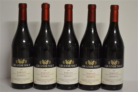 Barolo Granbussia Riserva Aldo Conterno 1989Barolo, DOCG5 btEUna bt etichetta...