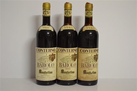 Barolo Monfortino Riserva Giacomo Conterno Piemonte, DOCG1988 - 1 bt1985 - 2...