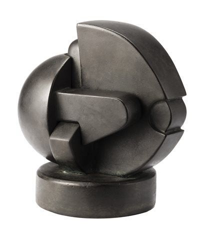 Andrea Cascella (Pescara 1919 - Milano 1990) - "Legame" scultura in bronzo,...