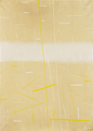 Valentino Vago (Barlassina 1931) - "Nebbia" 1969 olio su tela, cm 70x50...