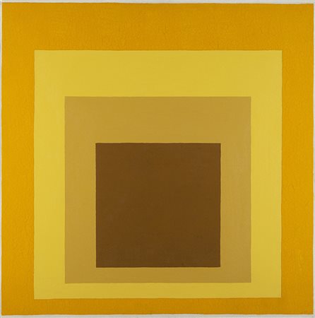 Josef Albers (Bottrop 1888 - New Haven 1976) - "Homage to the Square: Arid...