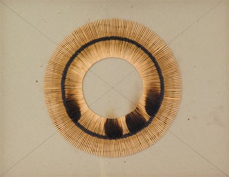 Bernard Aubertin, Fotenay aux Roses 1934 - 2015, Dessin de feu 1974,...