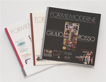 Collezione completa dei primi cinque numeri della rivista "Forme Moderne....