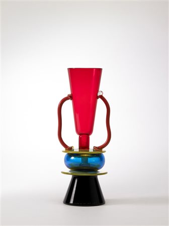 Ettore Sottsass (Innsbruck 1917 - Milano 2007) - Vaso "Sirio", manifattura...