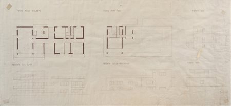 Studio Attilio e Giuseppe Terragni, Como progetto architettonico di Villa...