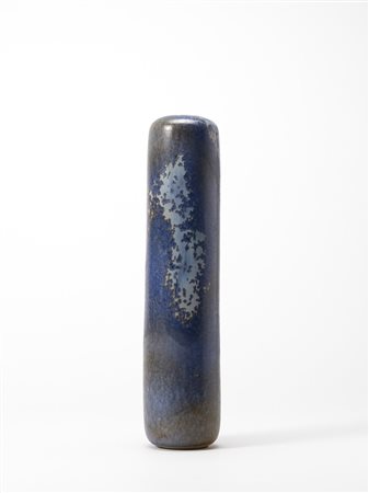 Guerrino Tramonti (1915 - 1992) - Vaso cilindrico in ceramica smaltata in...