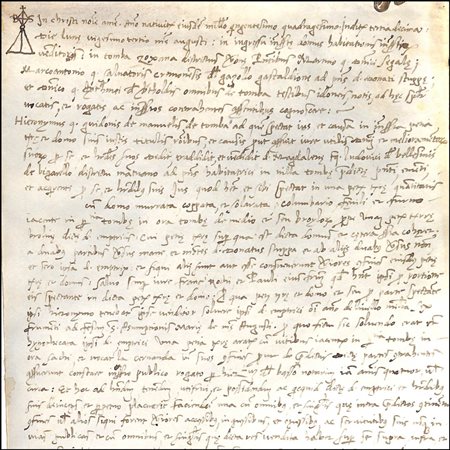 RENAISSANCE NOTARY MANUSCRIPT ON VELLUM, Verona, 23 August 1540.A scroll of...