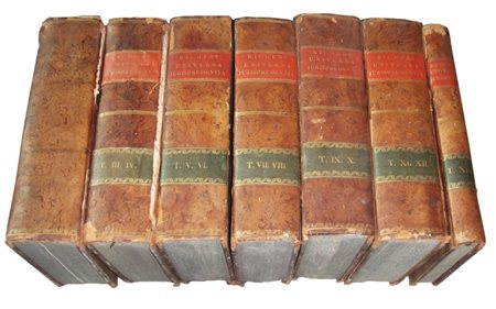A COMPLETE SET OF RICHERI'S INSTITUTIONS OF BOTH CIVIL AND CRIMINAL...