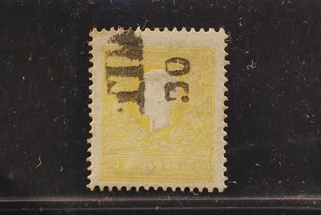 LOMBARDO VENETO - 1858, 2 s. giallo I tipo (23).(USATO)