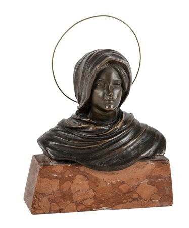 ANTONIO UGO (Palermo 1870 - Palermo 1950) SCULTURA in bronzo, fusione a cera...