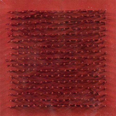 Bernard Aubertin (Fotenay aux Roses 1934 2015) Tableau Clous 1970 Chiodi su...