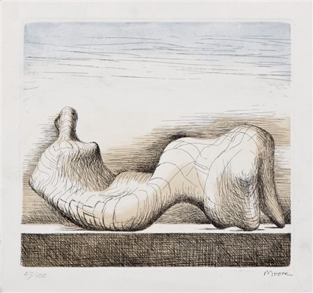 HENRY MOORE Castleford 1898 - Much-Hadam 1986 Four mother and chil studies...