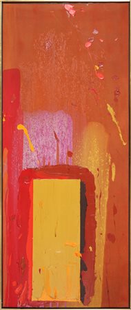 HOYLAND JOHN (1934 - 2011) 5.2.70. 1970. Acrilico su tela. Cm 76,00 x 183,00....