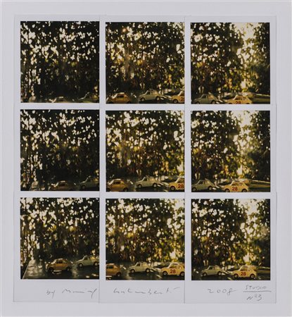 MAURIZIO GALIMBERTI (1956)Studio N.3, 2008Mosaico di 9 polaroidCm...