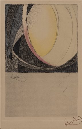 FRANTISEK KUPKA (1871-1957)Composizione Lineare, 1913Incisione,...