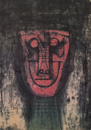 RUFINO TAMAYO (1899-1991)Senza TitoloLitografiaCm 69x49Firma a matita in...