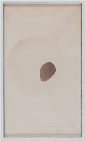 LUCIO FONTANA (Argentina 1899 - Varese 1968) Senza titolo, 1948 Acquarello su...