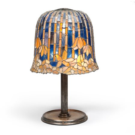 Pond Lily Library Lamp