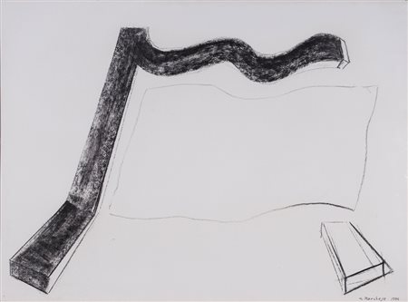 GIANCARLO MARCHESE (1931)Senza Titolo, 1994Carboncino su cartoncinoCm...