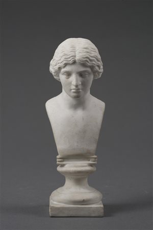 Busto in "biscuit", modellatore Filippo Tagliolini (1745-1809), Real Fabbrica...